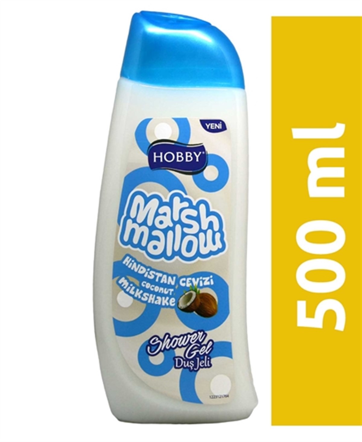 Hobby Duş Jeli Marshmallow Hindistan Cevizli  500 Ml