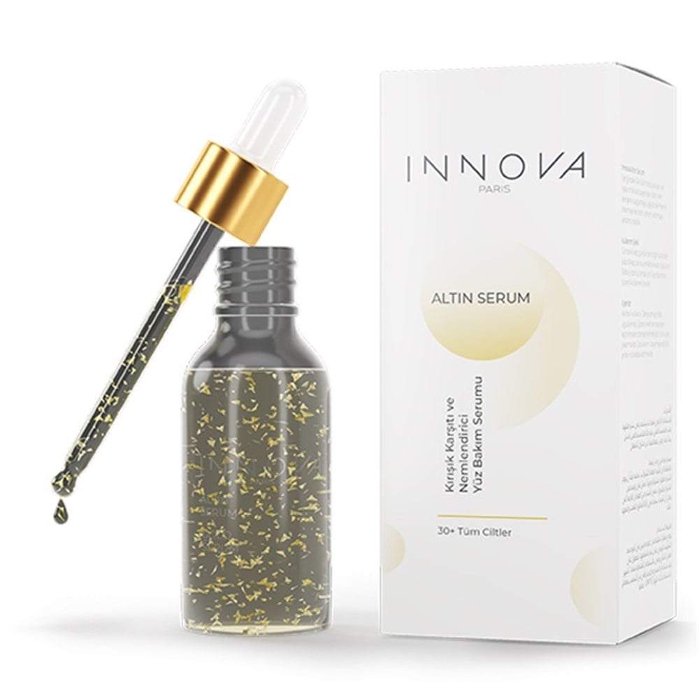 İnnova Kırışık Karşıtı ve Nemlendirici Altın Serum 30 Ml