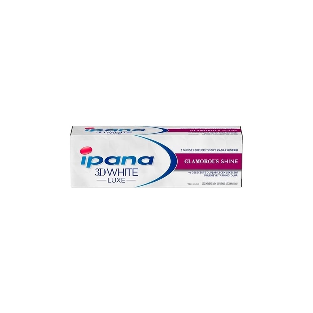 Ipana 3 Boyutlu Beyazlık Luxe Diş Macunu Glamorous Shine Muhteşem Parlaklık 75 Ml