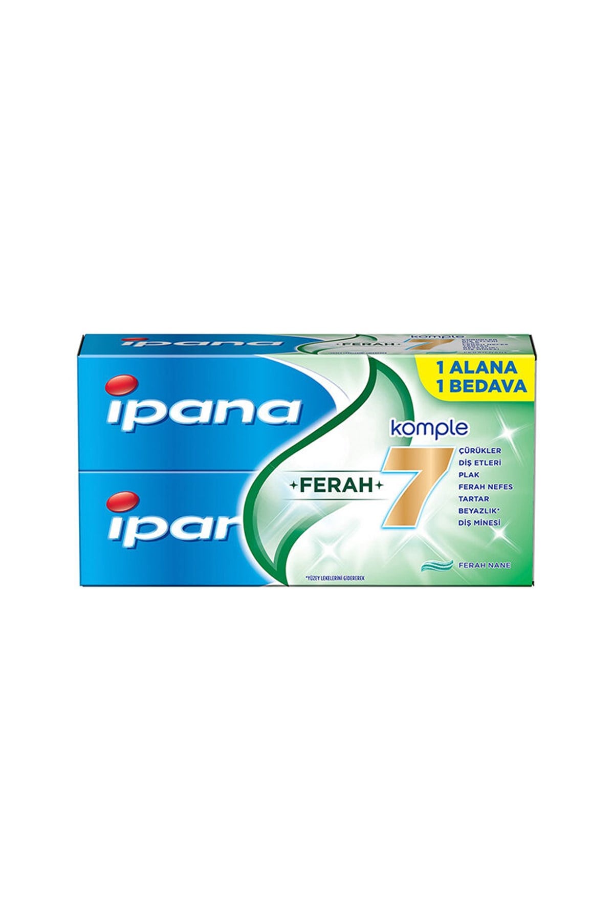 İpana Diş Macunu 1+1 Komple Bakım Ferahlik