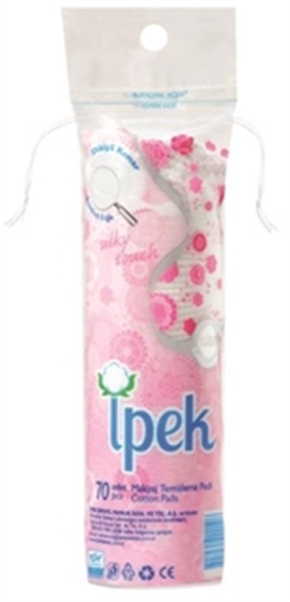 Ipek Pamuk Makyaj Temızleme Pedı 70 Adet