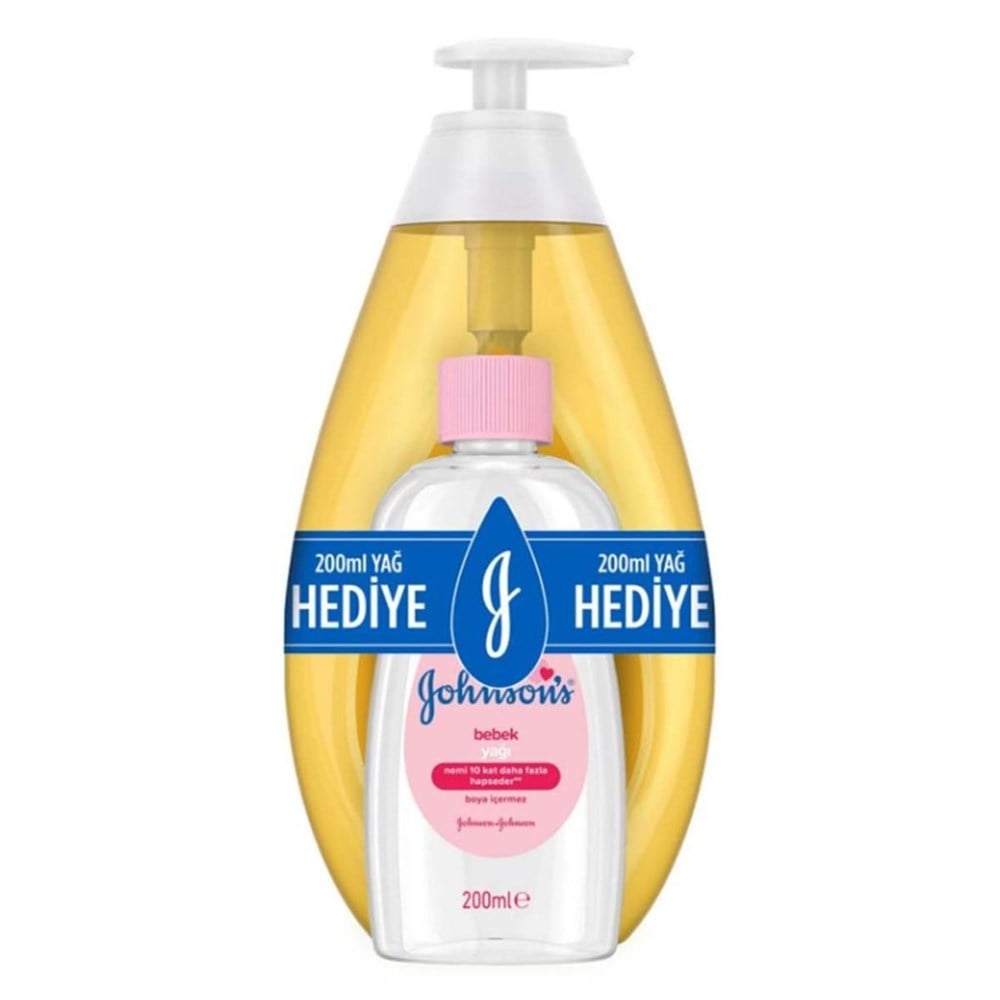 Johnsons Baby Bebek Şampuanı Klasik 750 ML + Bebek Yağı 200 ML Hediye