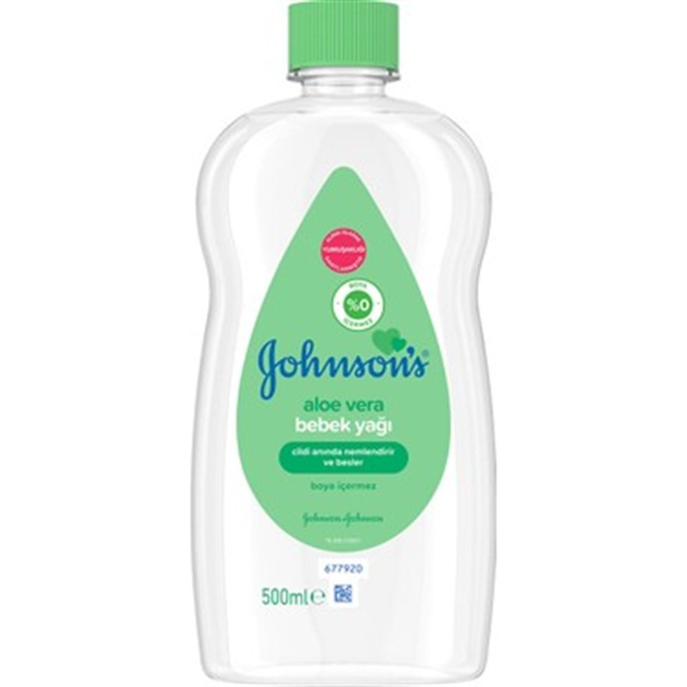 Johnson's Baby Bebek Yağı Aloe Vera 500 Ml