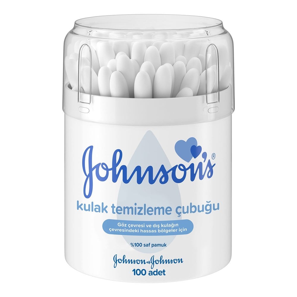 Johnson's Baby Kulak Temizleme Çubuğu 100'lü 