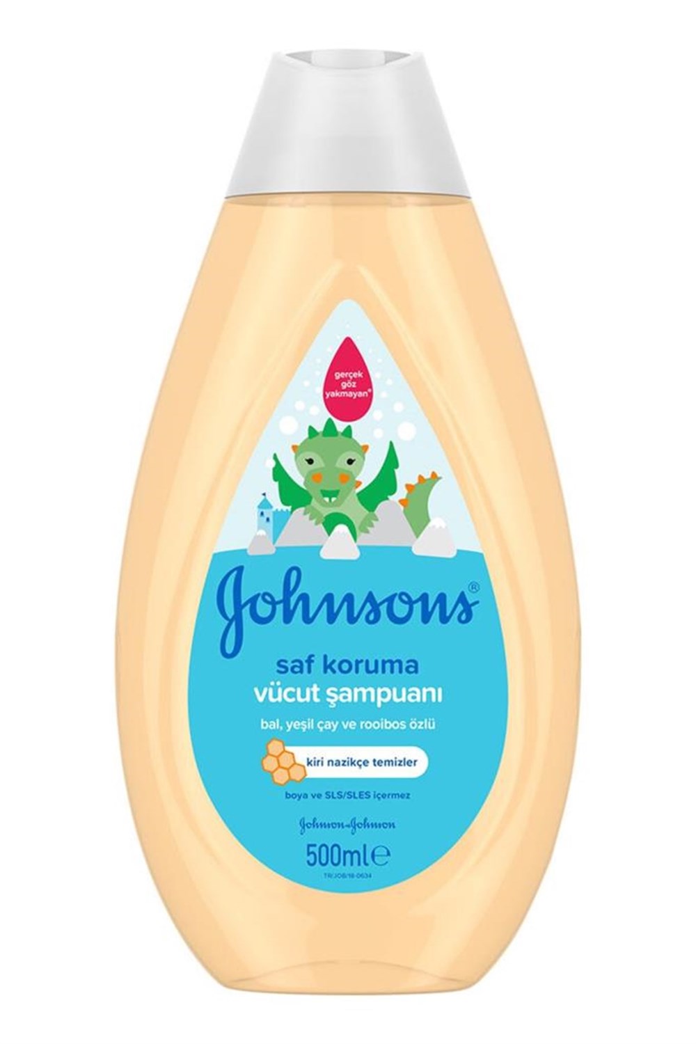 Johnsons Baby Saf Koruma Saç & Vücut Şampuanı 500 ml