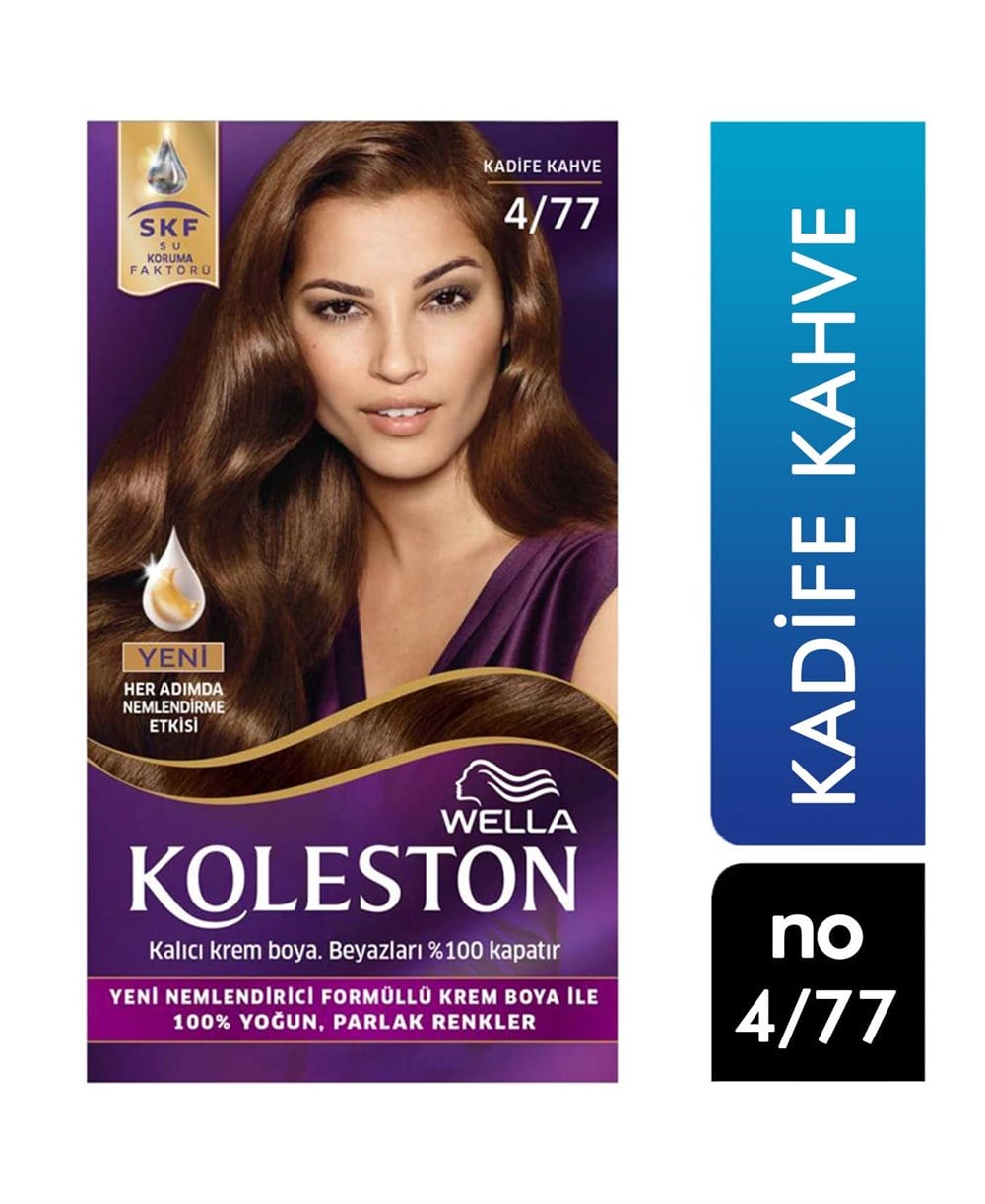 Koleston Set Saç Boyası 4.77 Kadife Kahve