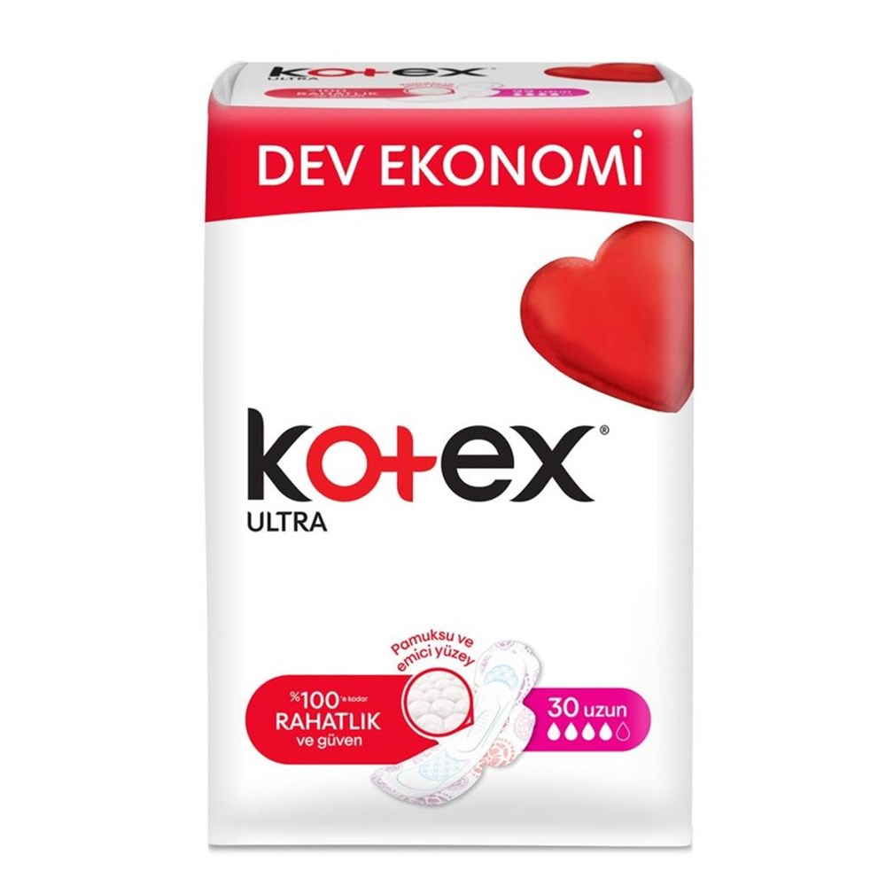 Kotex Ultra Dev Eko Uzun 30 Lu