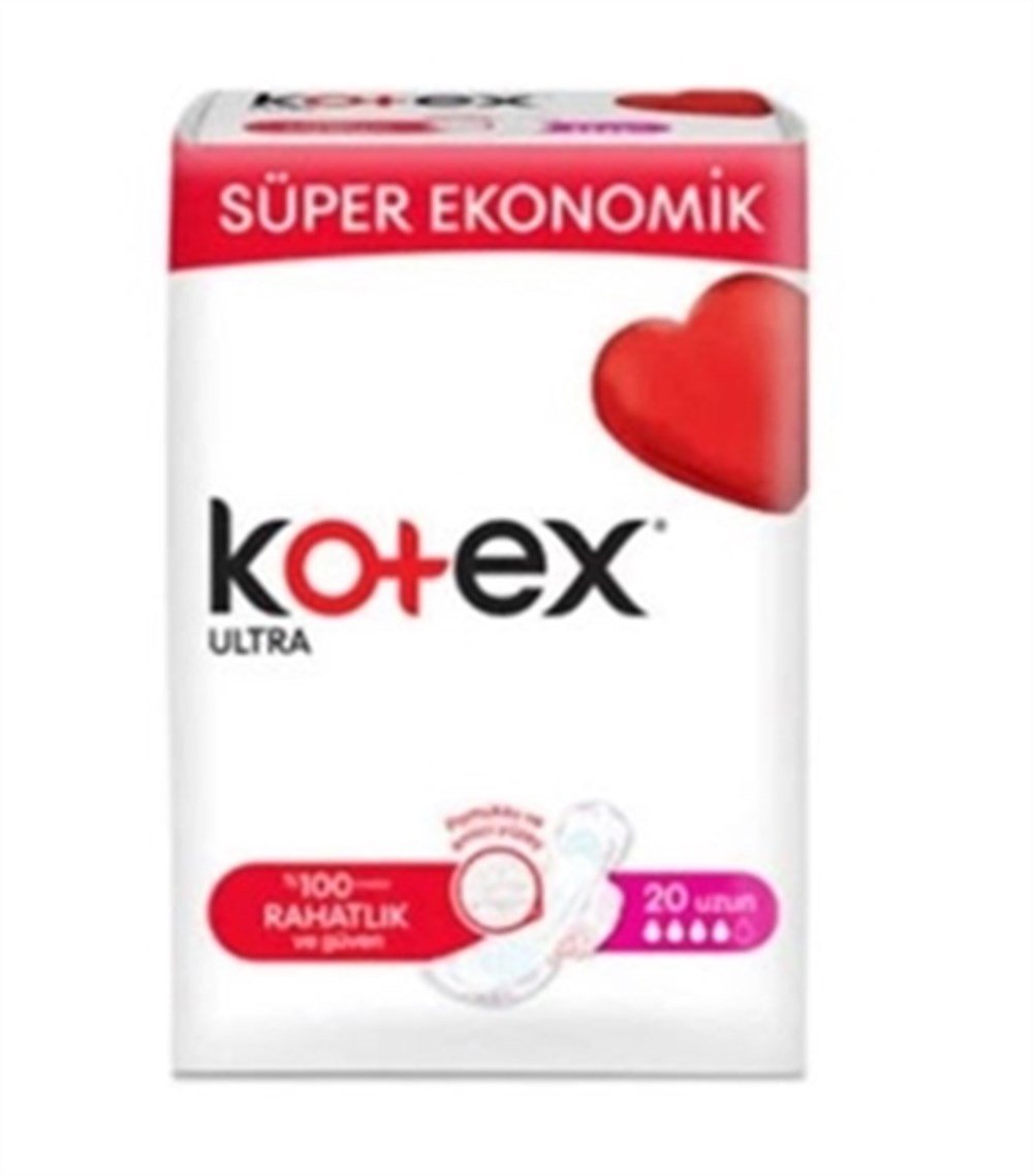 Kotex Ultra Eko Uzun 20'li Hijyenik Ped