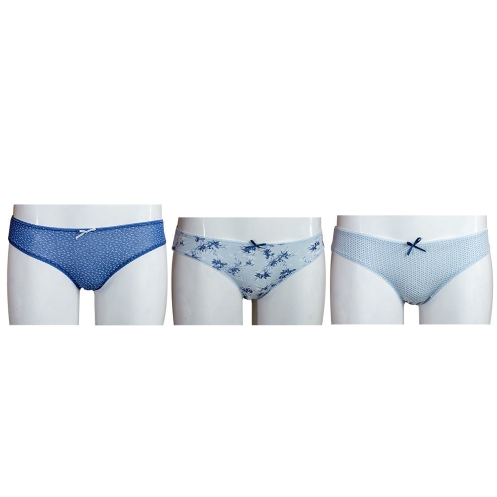 Koza Bayan Desenli Slip 3 Lü