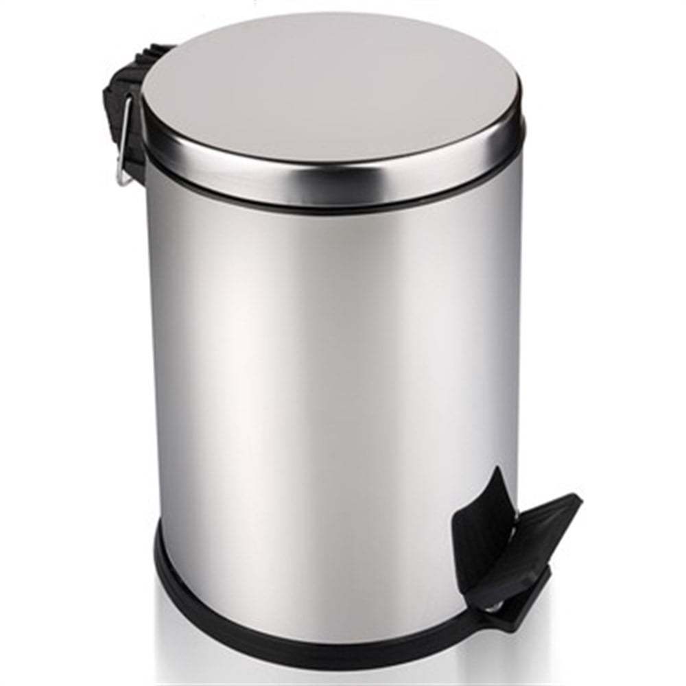 Lalezar 533 8 Lt Paslanmaz  Çöp Kovası