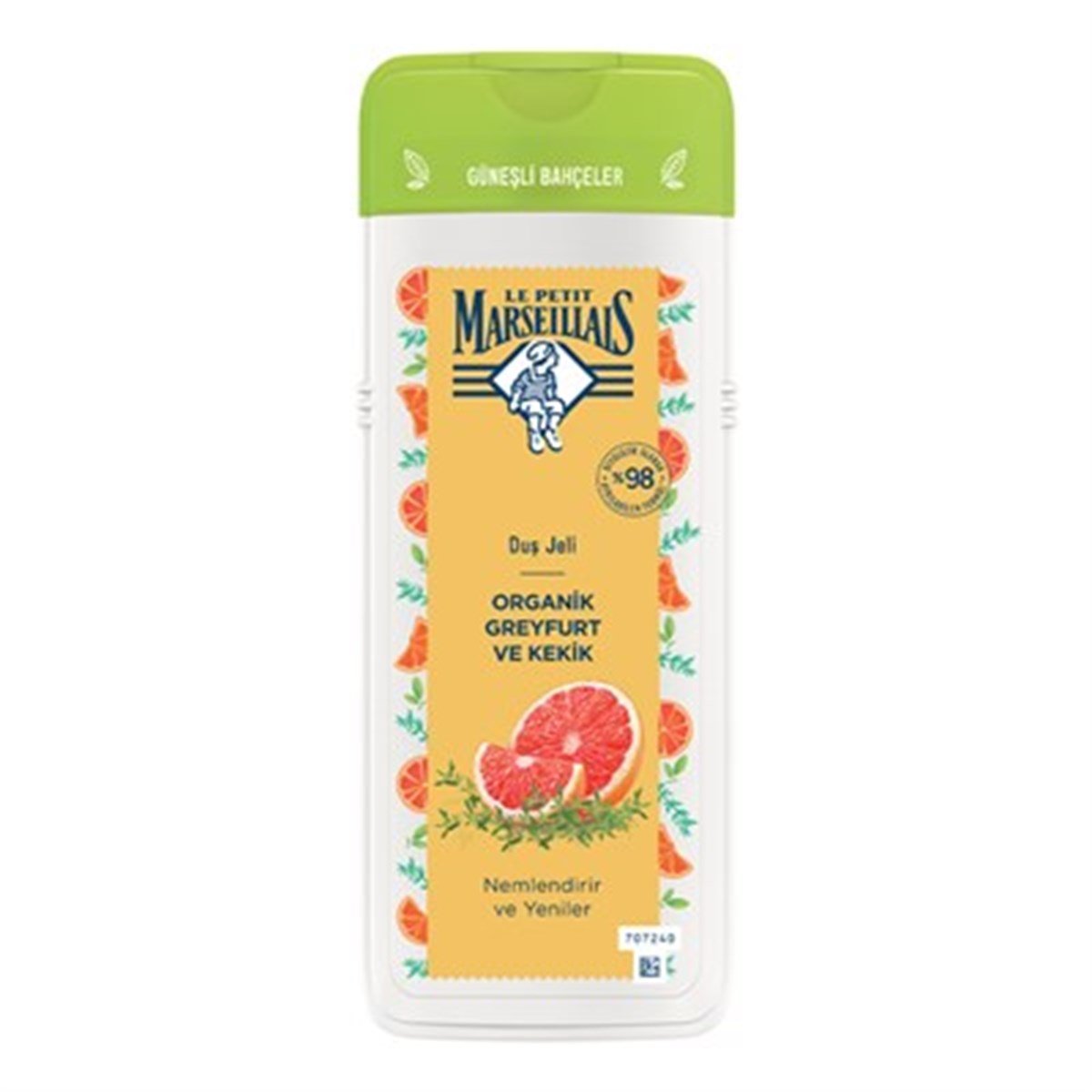 Le Petit Marseillais Duş Jeli Organik Greyfurt & Kekik 400 Ml