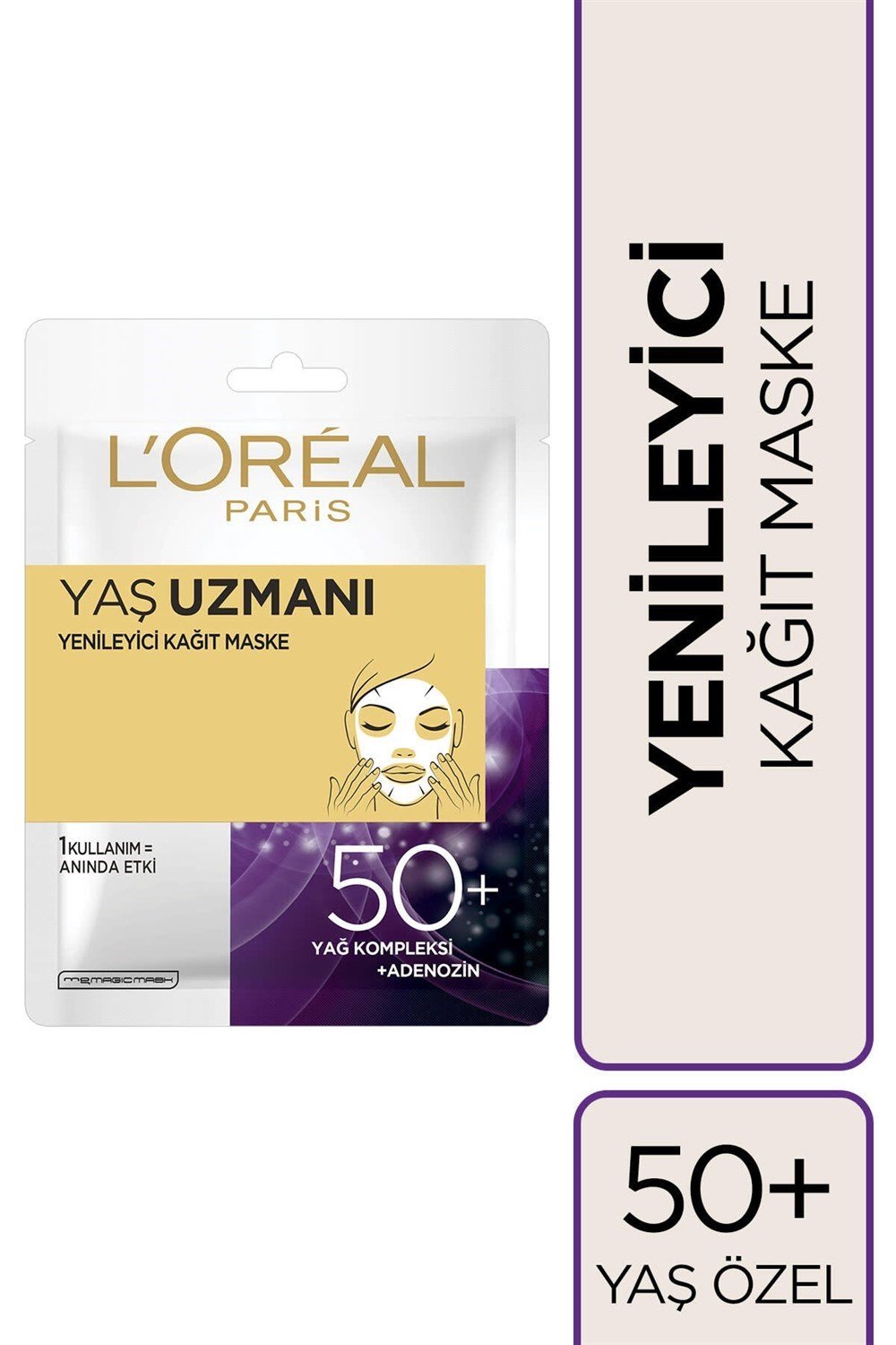 Loreal Dm Yaş Uzmanı Yenıleyıcı 50+ Kagıt Yuzmaskesı 30Gr