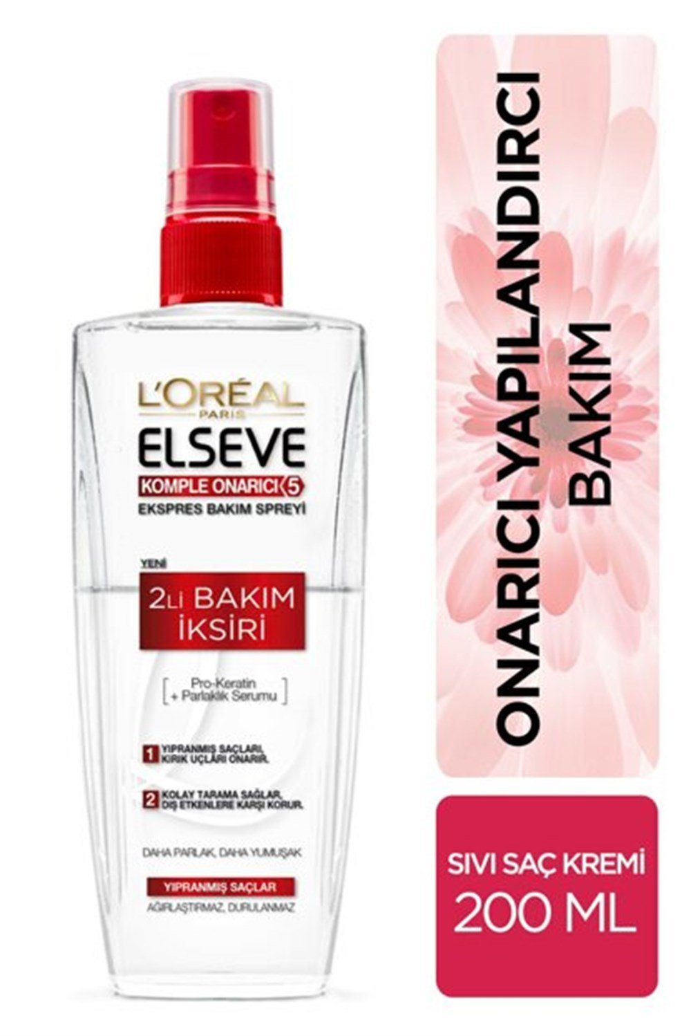 Loreal Elseve Komple Onarıcı 5 Ekspres Bakım Spreyi 200 Ml