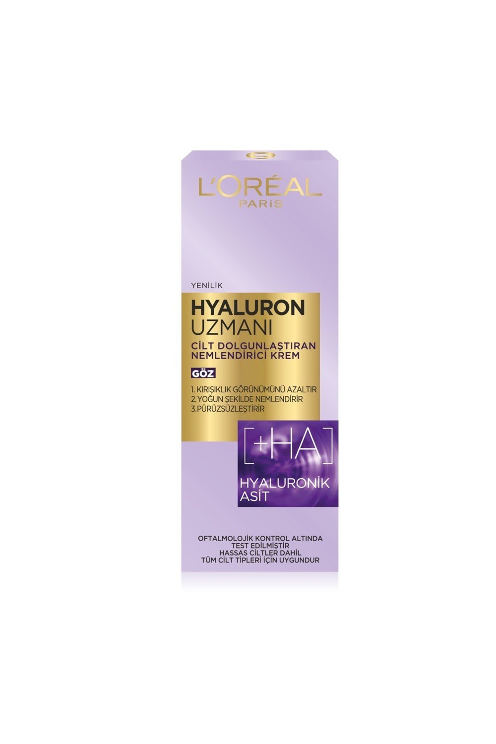 Loreal Hyaluron Uzman Cilt Dolgunlaştırıcı Nem  Göz Kremi 15 Ml