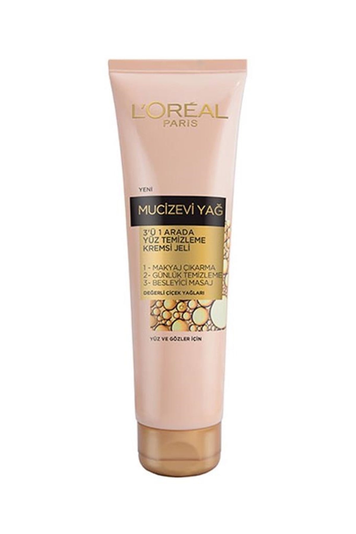 Loreal Paris 3'ü 1 Arada Mucizevi Yağ Yüz Temizleme Jeli 150 ML