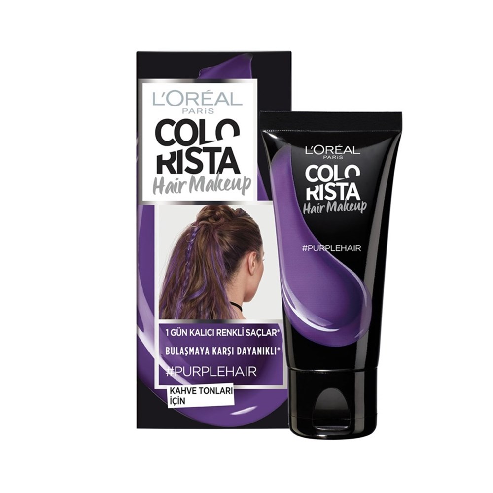 Loreal Paris Colorista Hair Makeup Jelly Purple 30 Ml