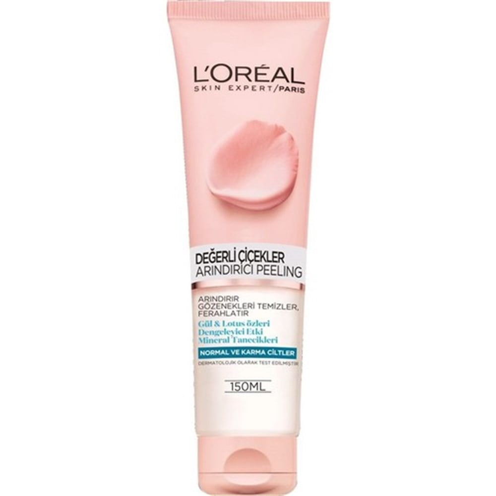Loreal Paris Değerli Çiçekler Arındırıcı Peeling Normal ve Karma Ciltler 150 Ml