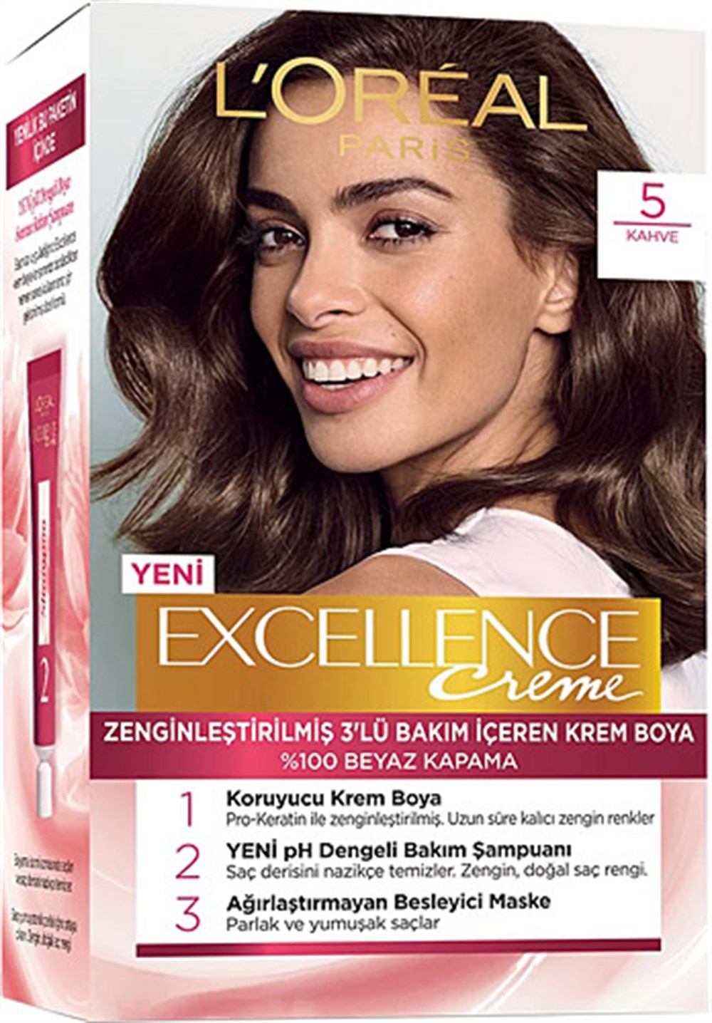 Loreal Paris Excellence Creme Saç Boyası 5 Açık Kestane