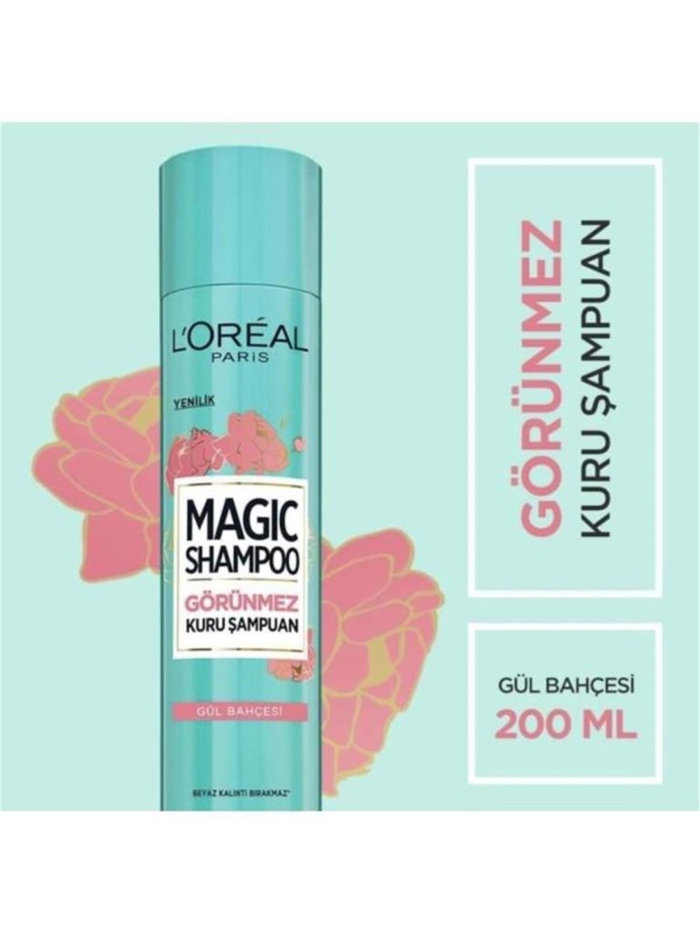 Loreal Paris Görünmez Kuru Şampuan  Magic Shampoo 200 ml Gül Bahçesi