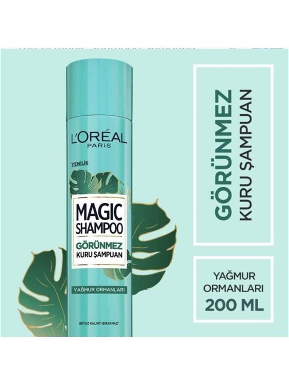 Loreal Paris Görünmez Kuru Şampuan  Magic Shampoo 200 ml Yağmur Ormanları