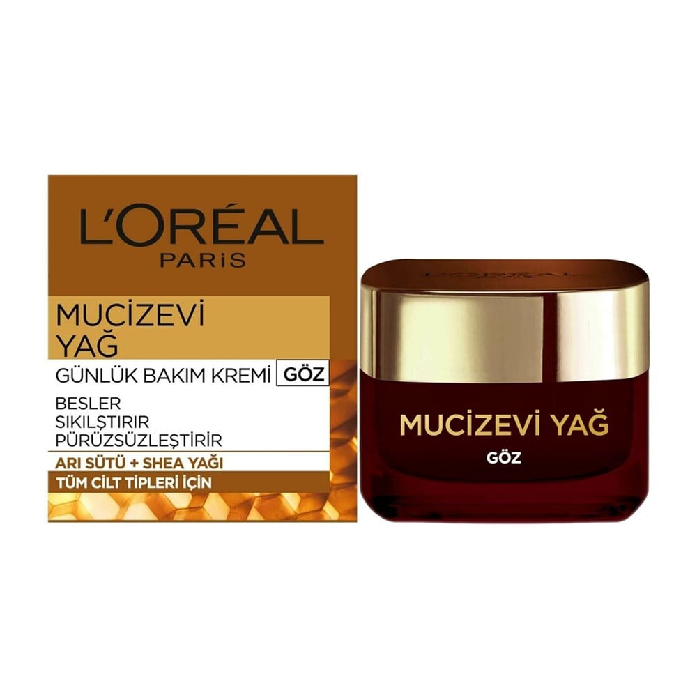 Loreal Paris Mucizevi Yağ Günlük Göz Bakım Kremi 15 ML