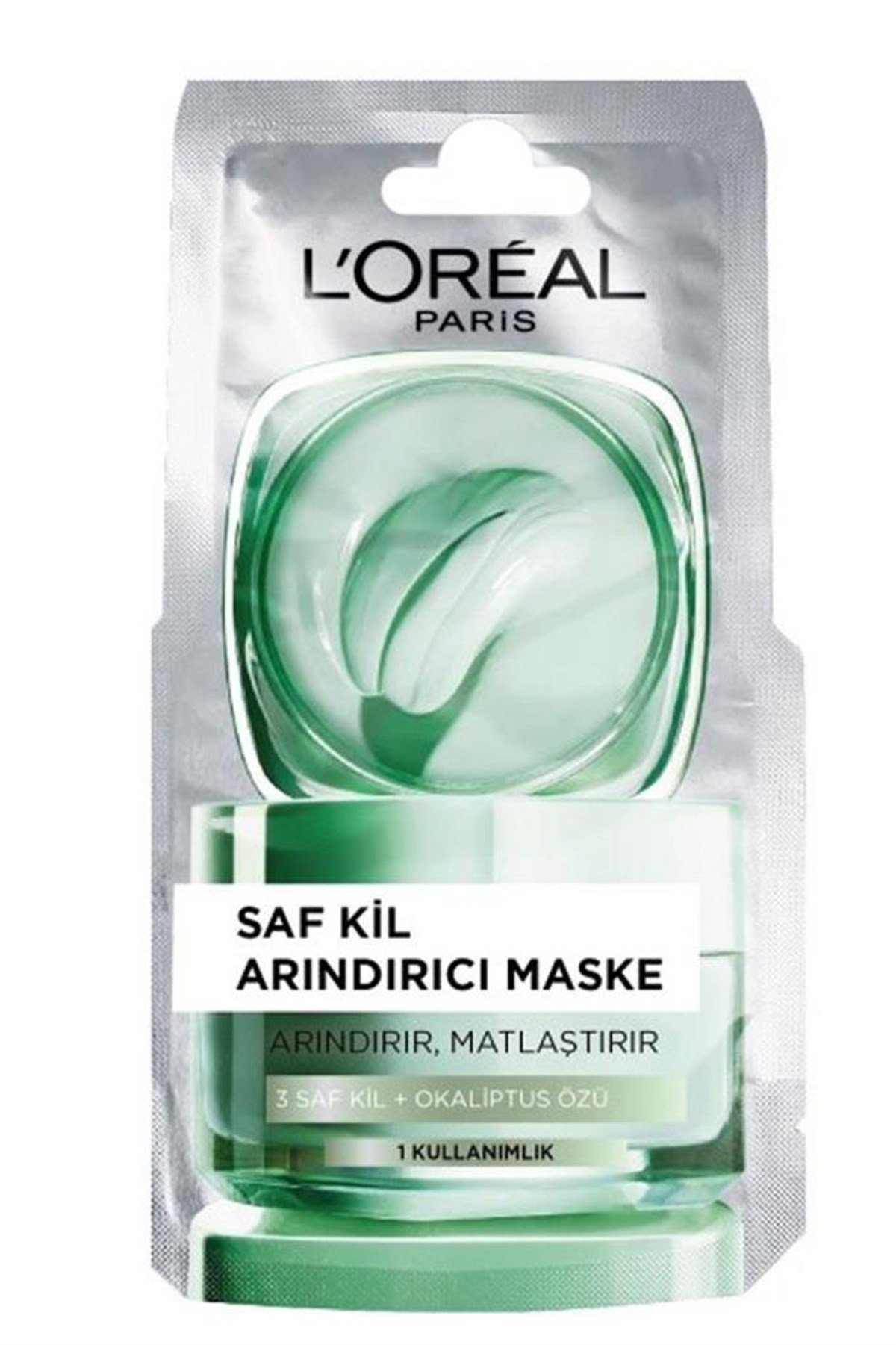 Loreal Paris Saf Kil Arındırıcı Maske 6 ml