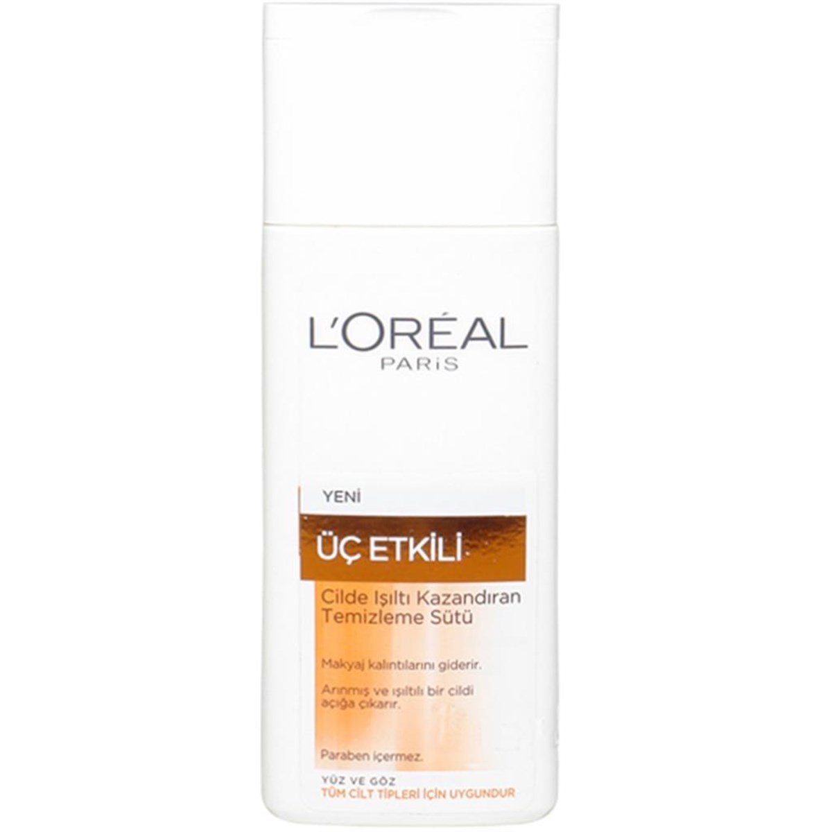 Loreal Paris Üç Etkili Işıltı Veren Makyaj Temizleme Sütü 200 ML