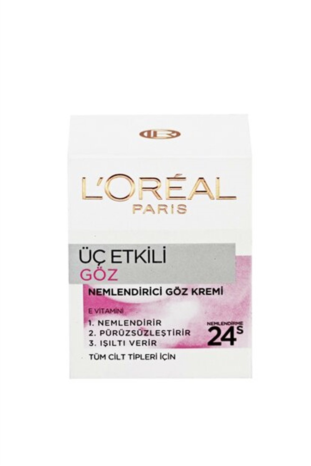 L'Oreal Paris Üç Etkili Nemlendirici Göz Kremi 15 Ml