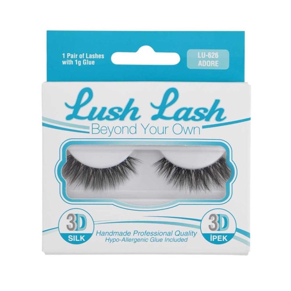 Lush Lash 3D İpek Kirpikler  LU 626
