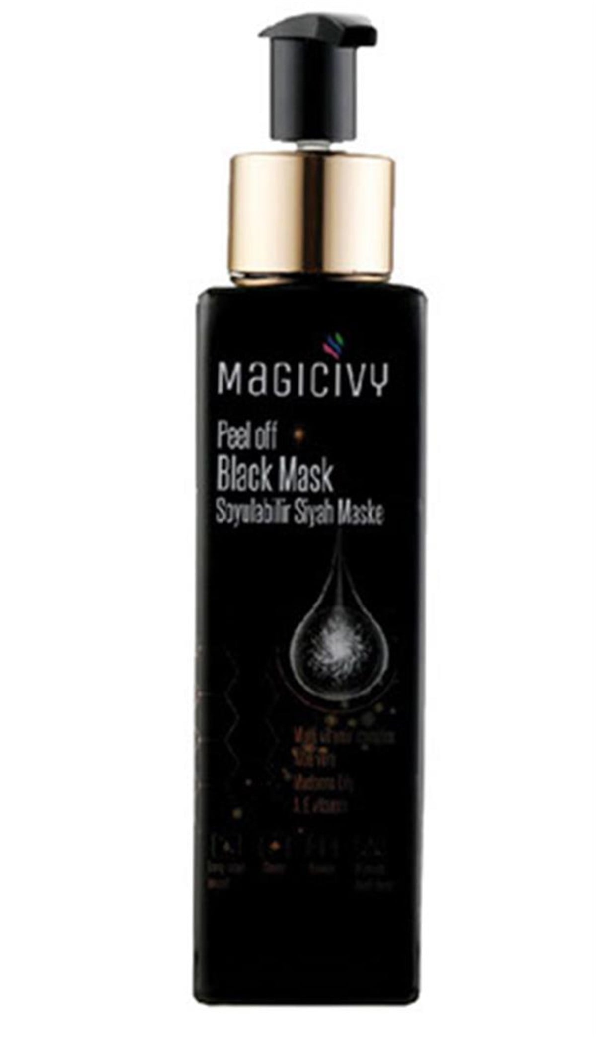 Magıcıvy Siyah Maske  Soyulabilir siyah maske  100 ml