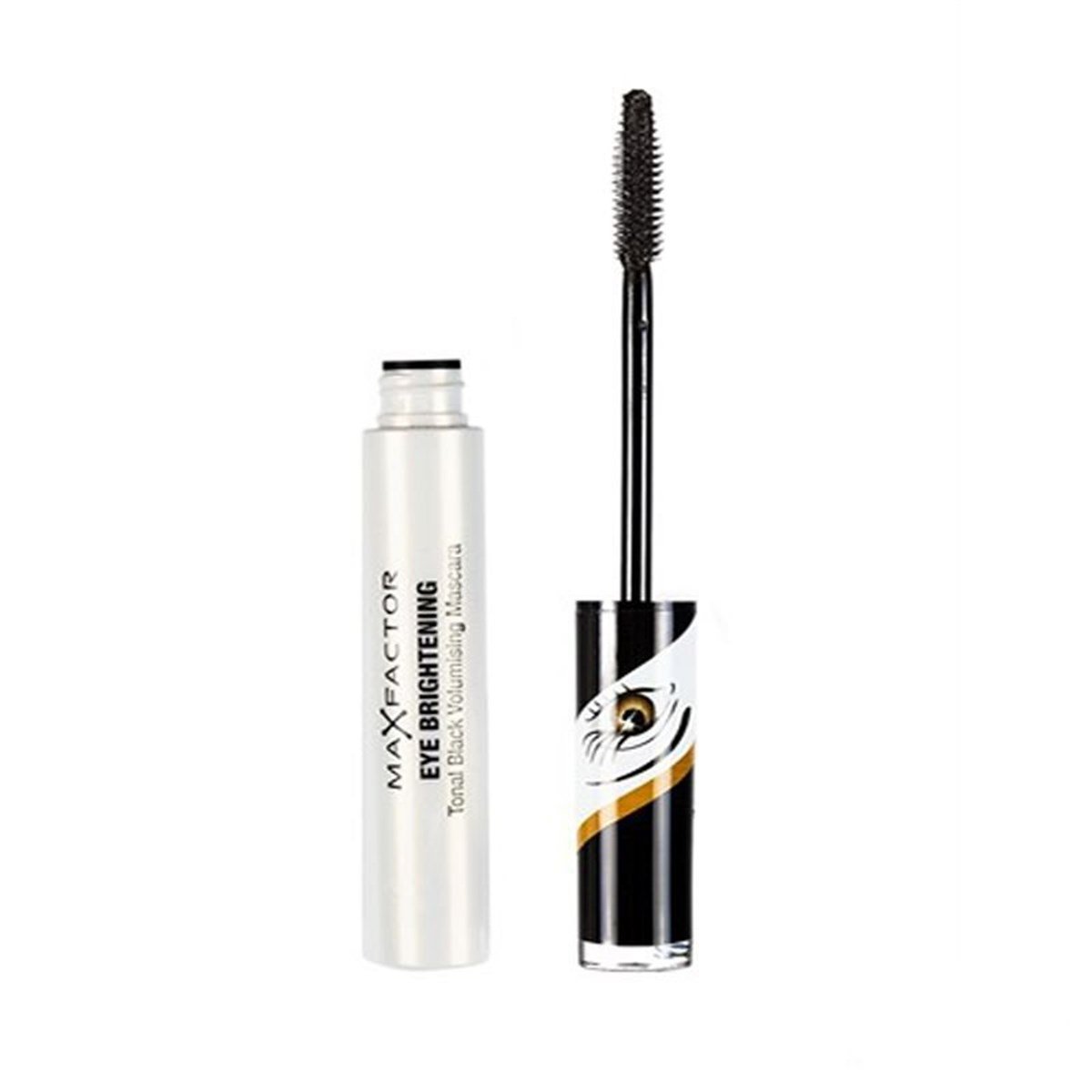 Max Factor Eye Brıghtenıng Tonal Black Volumising Masacara