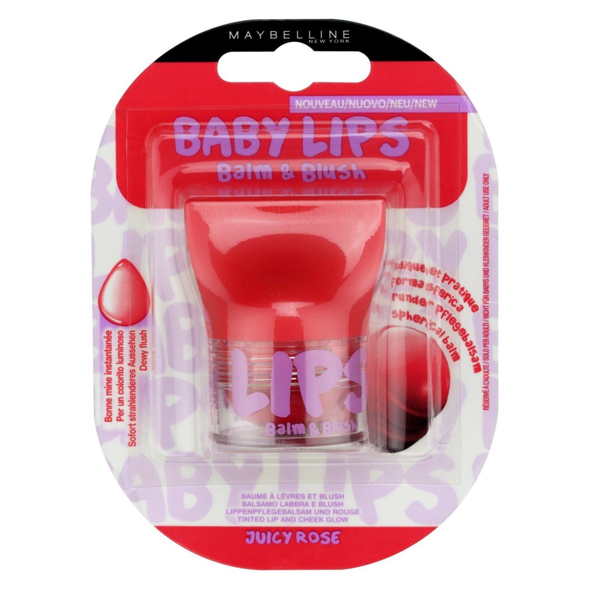 Maybelline Baby Lips Balm & Blush Dudak Ve Yanak Balmı 03 Juicy Rose