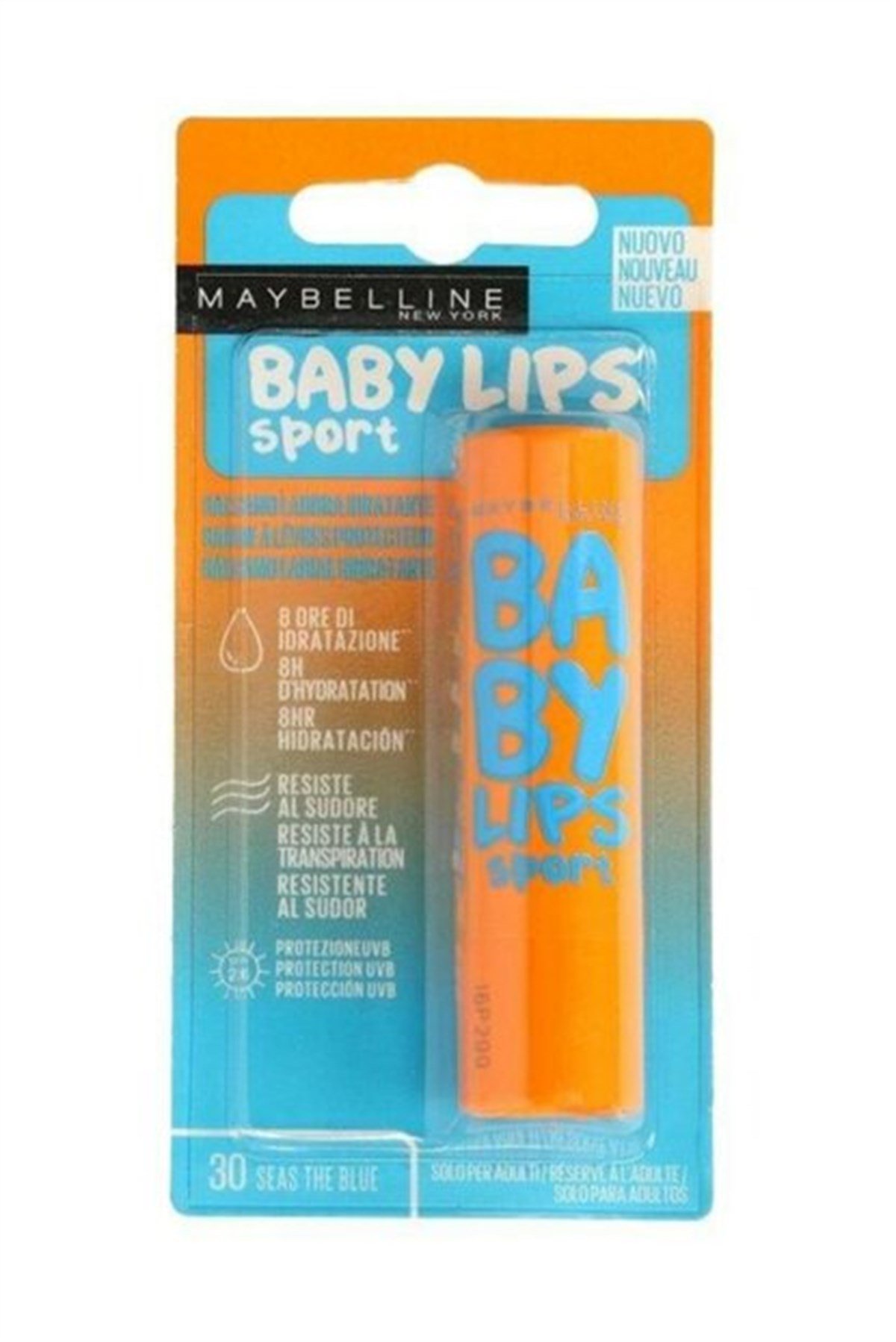 MAYBELLINE BABY LIPS STICK SPORT BLUE SPF 20