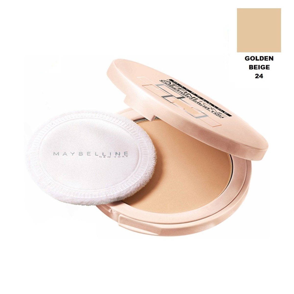 Maybelline New York Affinitone Pudra 24 Golden Beige