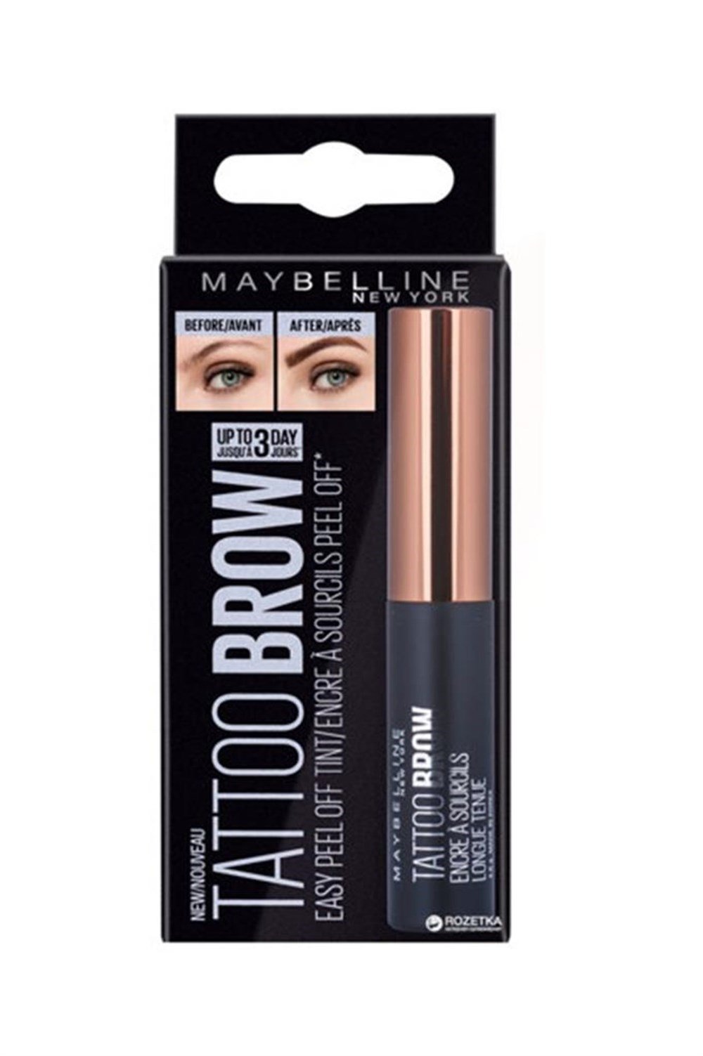 Maybelline New York Kaş Jeli  Brow Tattoo Gel Tint 1 Lıght Brown