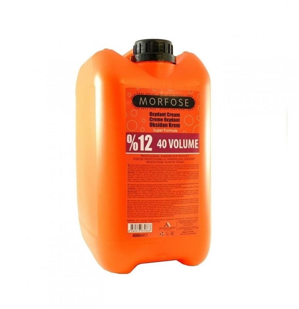 Morfose %12 40 Volume Oksidan Krem 4000 Ml