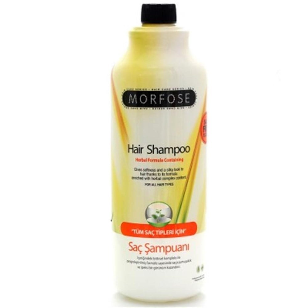 Morfose Bitkisel Tuzsuz Şampuan Pompalı 1000 Ml