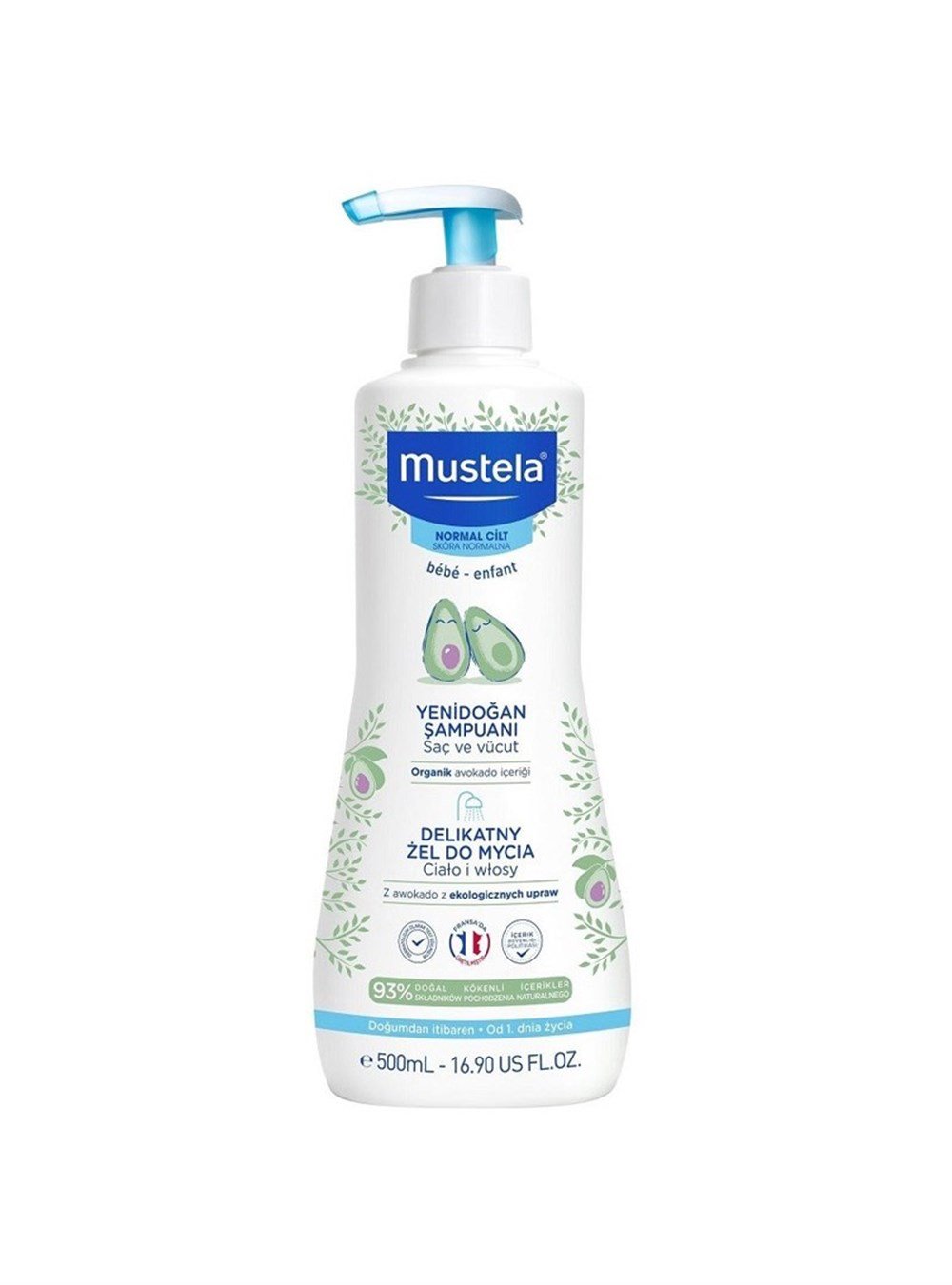 Mustela 500 Ml Bebek Şampuanı Yenidoğan