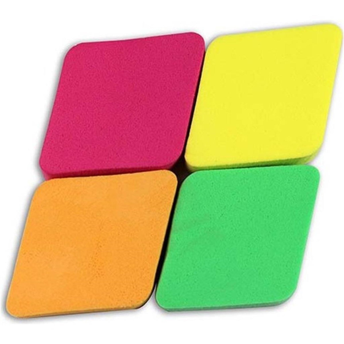 Nascita 4 Lü Renkli Bölgesel Makyaj Sünger Seti 0011