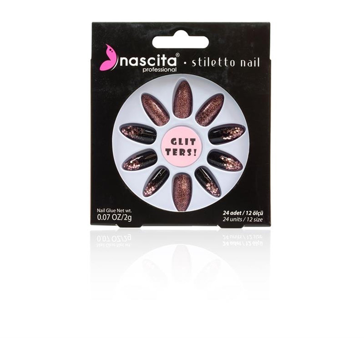 NASCITA NASNAILX 0025 STILETTO TAKMA TIRNAK