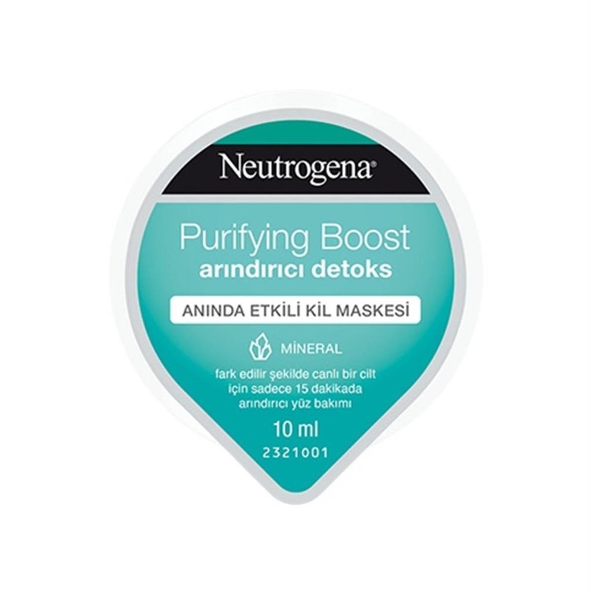 Neutrogena Purifying Boost Arındırıcı Detoks Anında Etkili Kil Maskesi