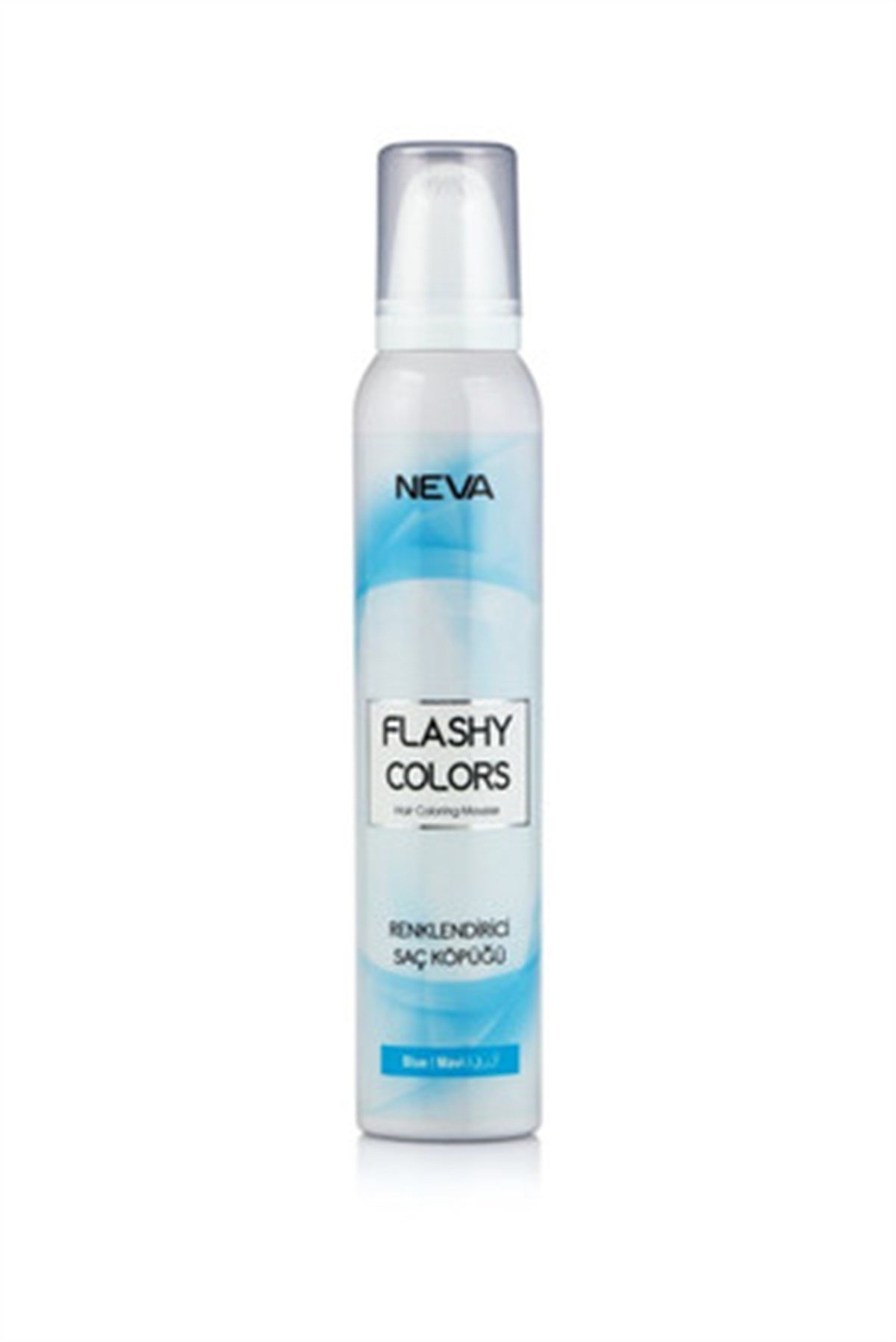 Neva Flashy Colors Renklendirici Saç Köpüğü 200 Ml Mavi