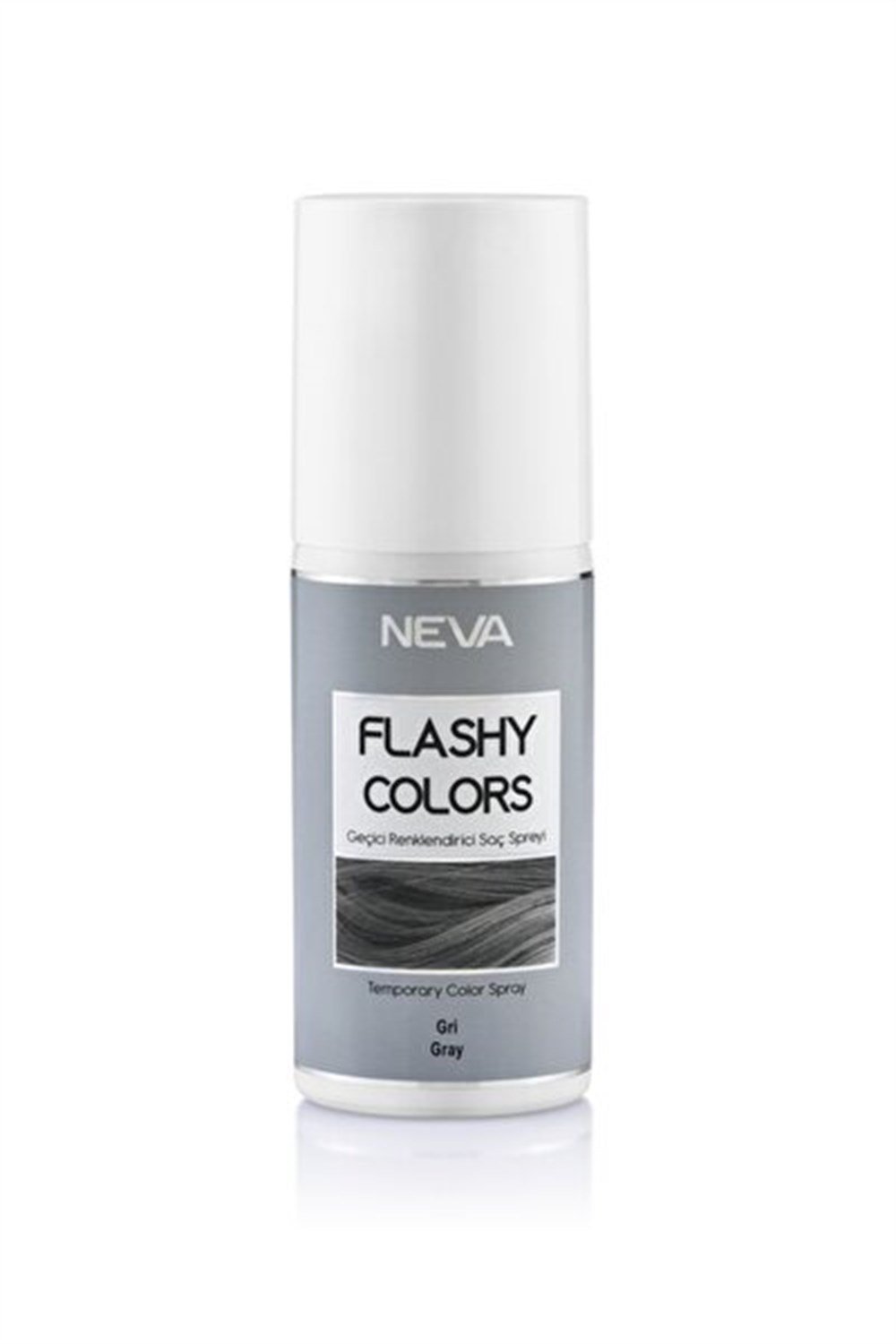 Neva Flashy Colors Sprey Gecıcı Boya 75Ml Gray