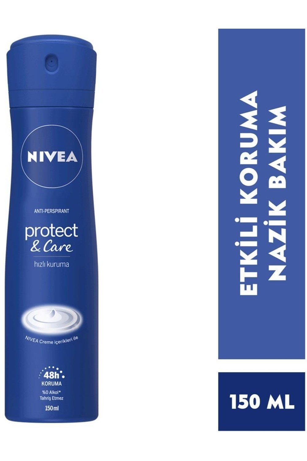 Nivea  Deo 150 Ml Protect & Care Bayan