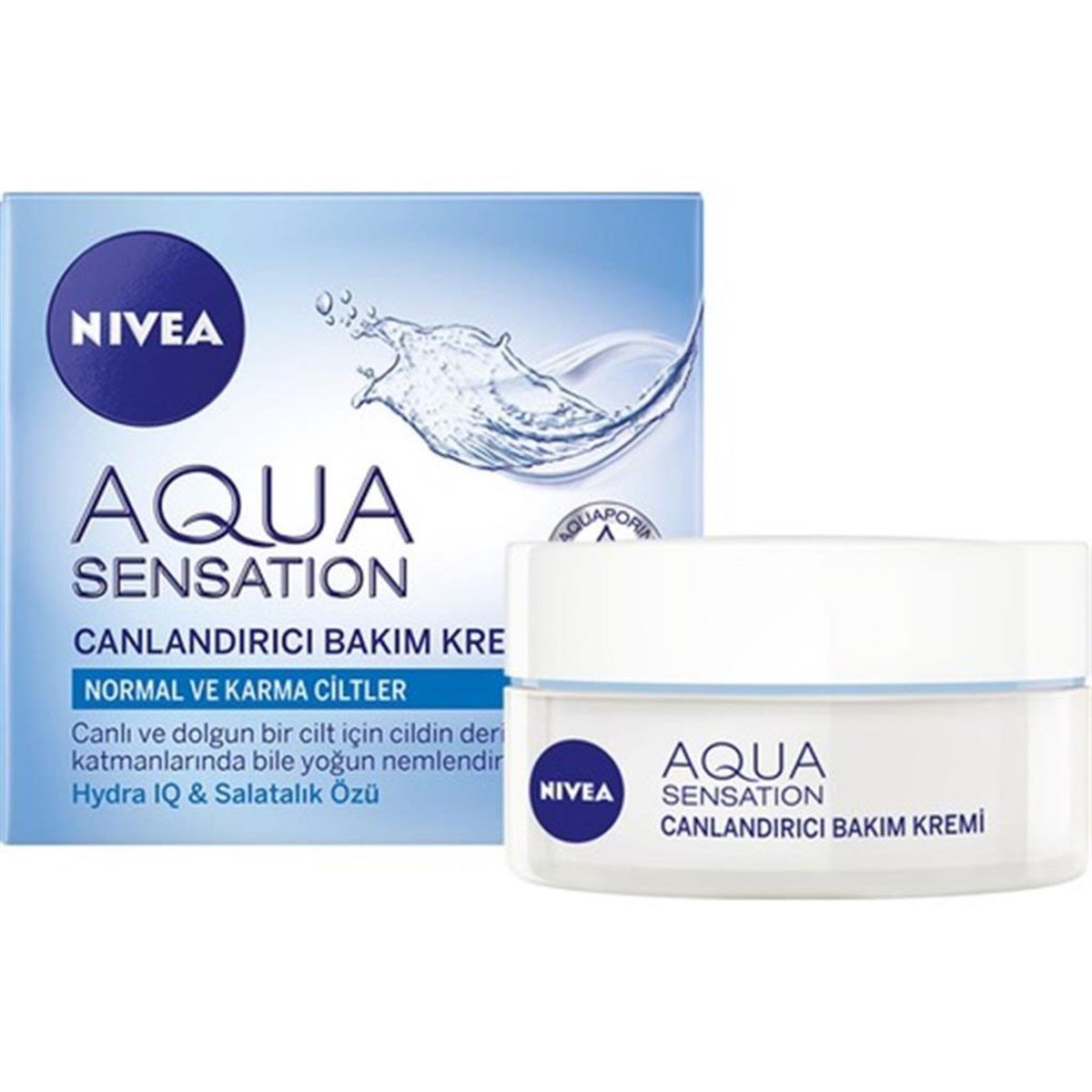 Nivea Aqua Sensation Canlandırıcı Yüz Bakım Kremi 50 Ml