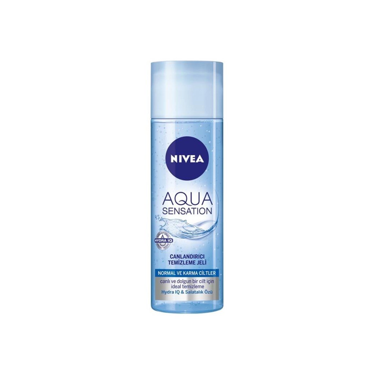 Nivea Aqua Sensation Normal/Karma Ciltler için Canlandırıcı Yüz Temizleme Jeli 200 Ml