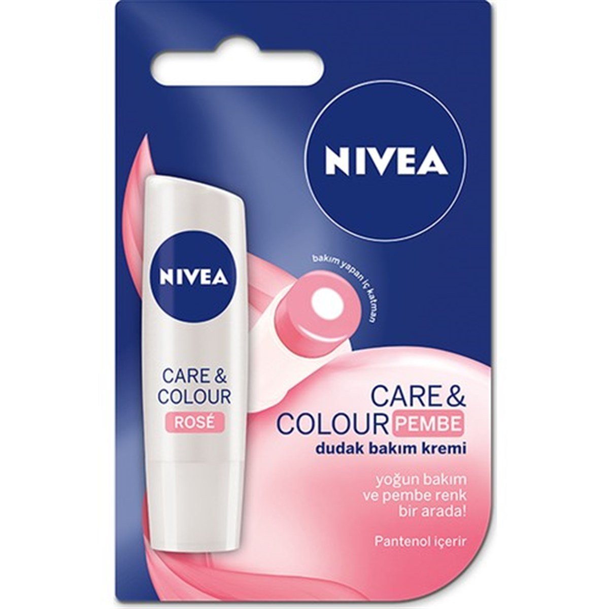 Nivea Bakımlı & Renkli Dudak Balmı Pembe 4,8Gr