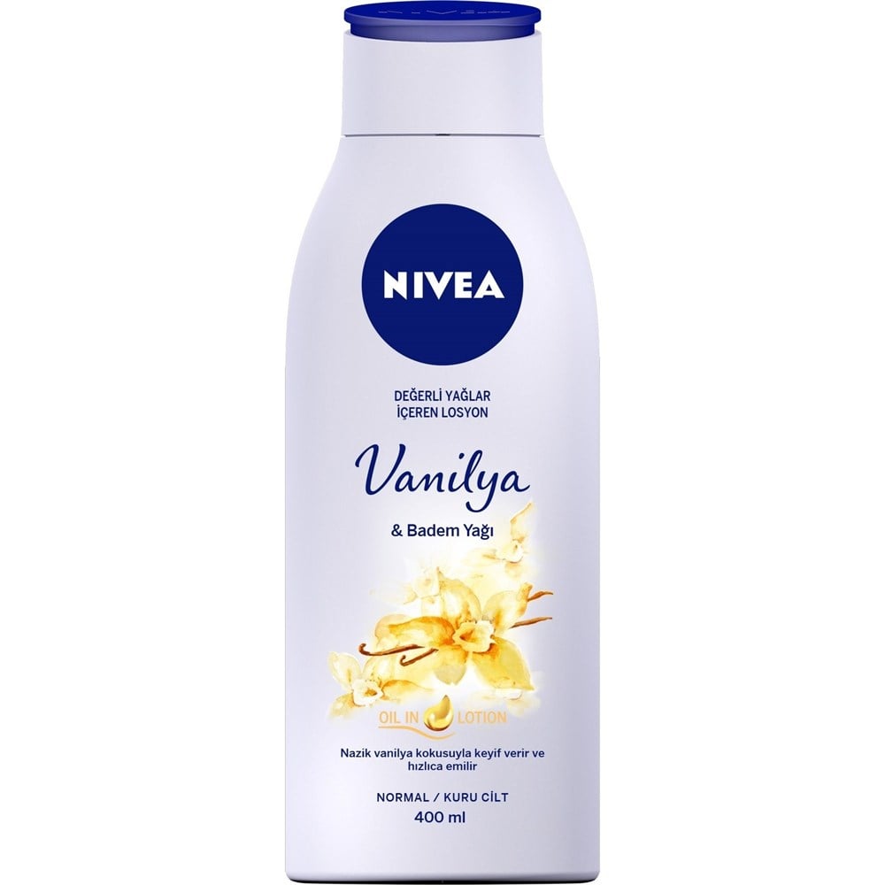 Nivea Body Lotıon 400Ml Vanılya&Badem