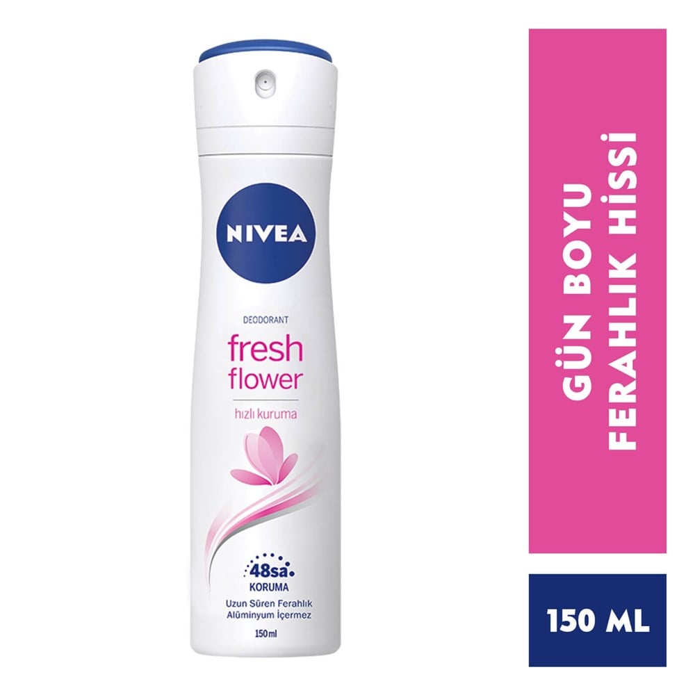 Nivea Deo 150 Ml Fresh Flower Kadın 
