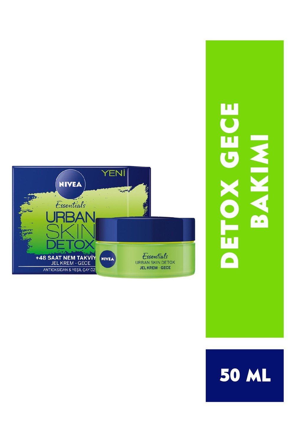 Nivea Essantials Urban Skin Detox Gece Kremi 50 Ml